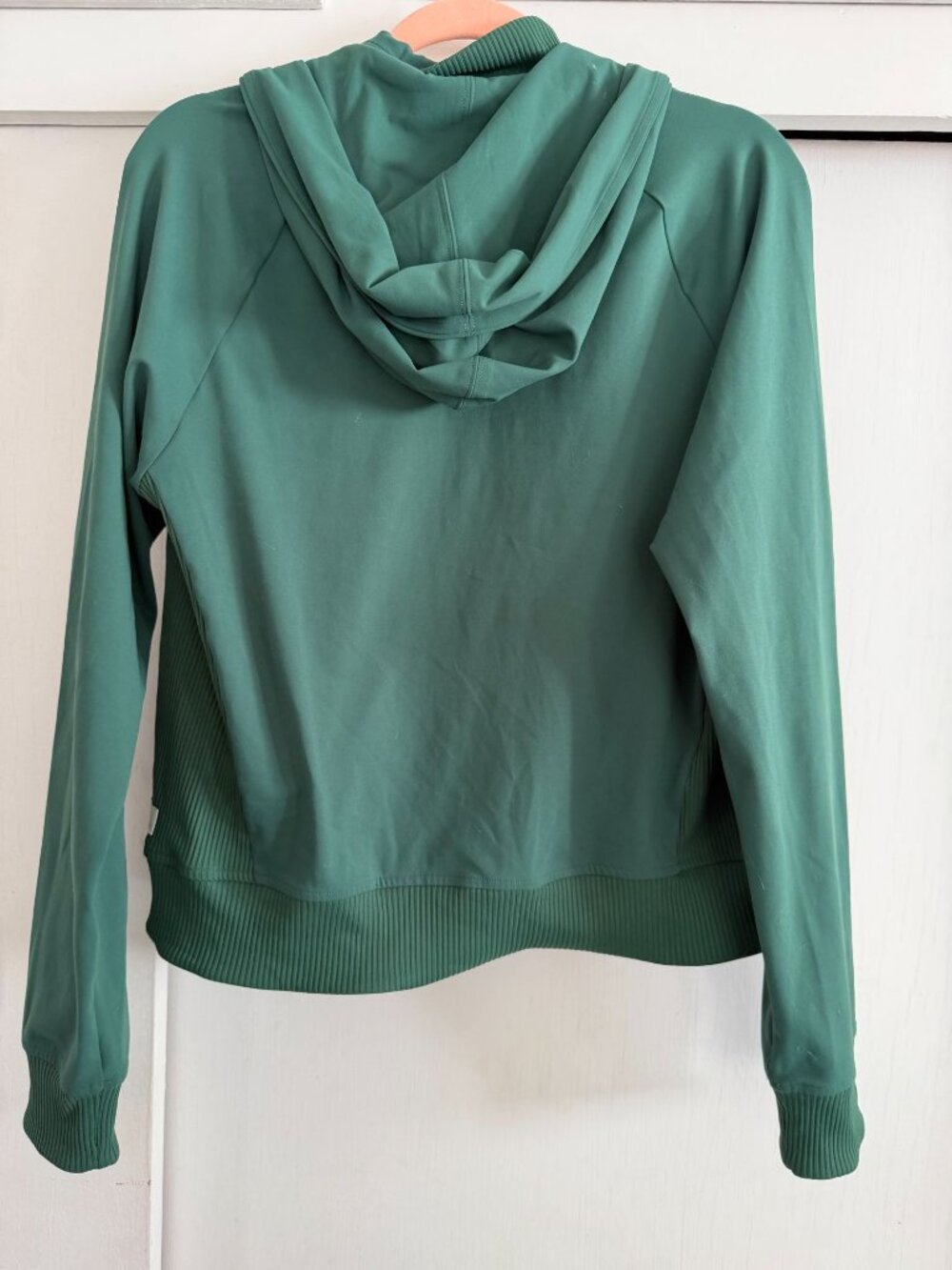 Vuori Green Zip-Up Hooded Jacket - Picture 5 of 5